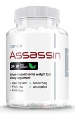Zerex Assassin 60 kapsúl Zerex www.bohre.sk