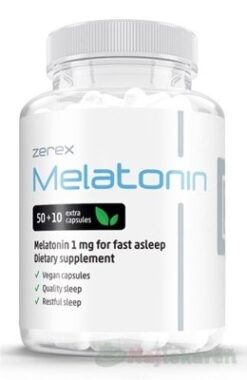 Zerex Melatonín 1 mg 60 kapsúl Zerex www.bohre.sk