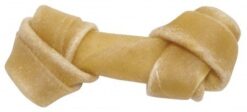 Zuvacie kosti NATUR.Uzol z byvolej kože 13cm Zuvacie kosti www.bohre.sk
