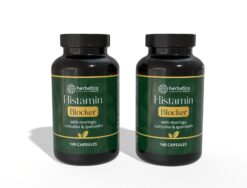Zvýhodnený set: 2 x Histamin blocker s moringou, kurkumou a kvercetínom - 140 kapsúl - Herbatica Herbatica www.bohre.sk