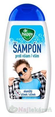 dr. happy ŠAMPÓN proti všiam 270 ml Dr. Happy www.bohre.sk