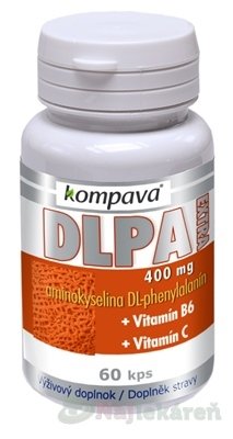 kompava DLPA EXTRA 400 mg, 60 ks Kompava www.bohre.sk