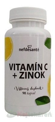 nefdesanté VITAMÍN C + ZINOK, 90 ks Nefdesanté www.bohre.sk