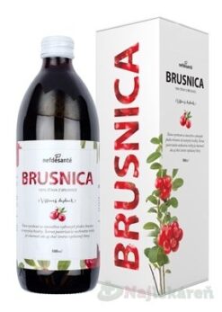 nefdesanté brusnica šťava 0,5 l Nefdesanté www.bohre.sk