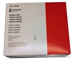 serumwerk Klysma salinická (klyzma) klystír na výplach 10x135ml Serumwerk www.bohre.sk