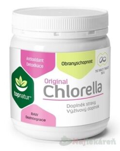 topnatur CHLORELLA Original výživový doplnok, 750ks Topnatur www.bohre.sk