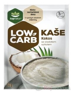 topnatur LOW CARB KAŠA Kokosová, instantná zmes, 60g Topnatur www.bohre.sk